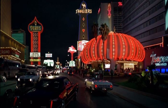 urban scape Las Vegas, circa 1965
